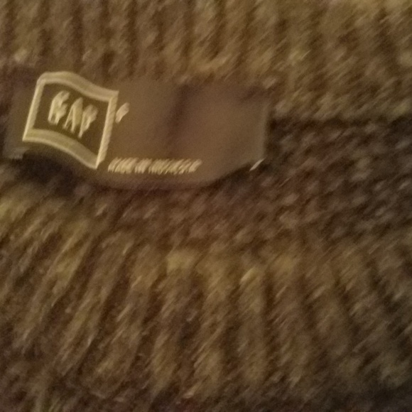 charcoal gap cableknit sweater size small - Picture 2 of 2